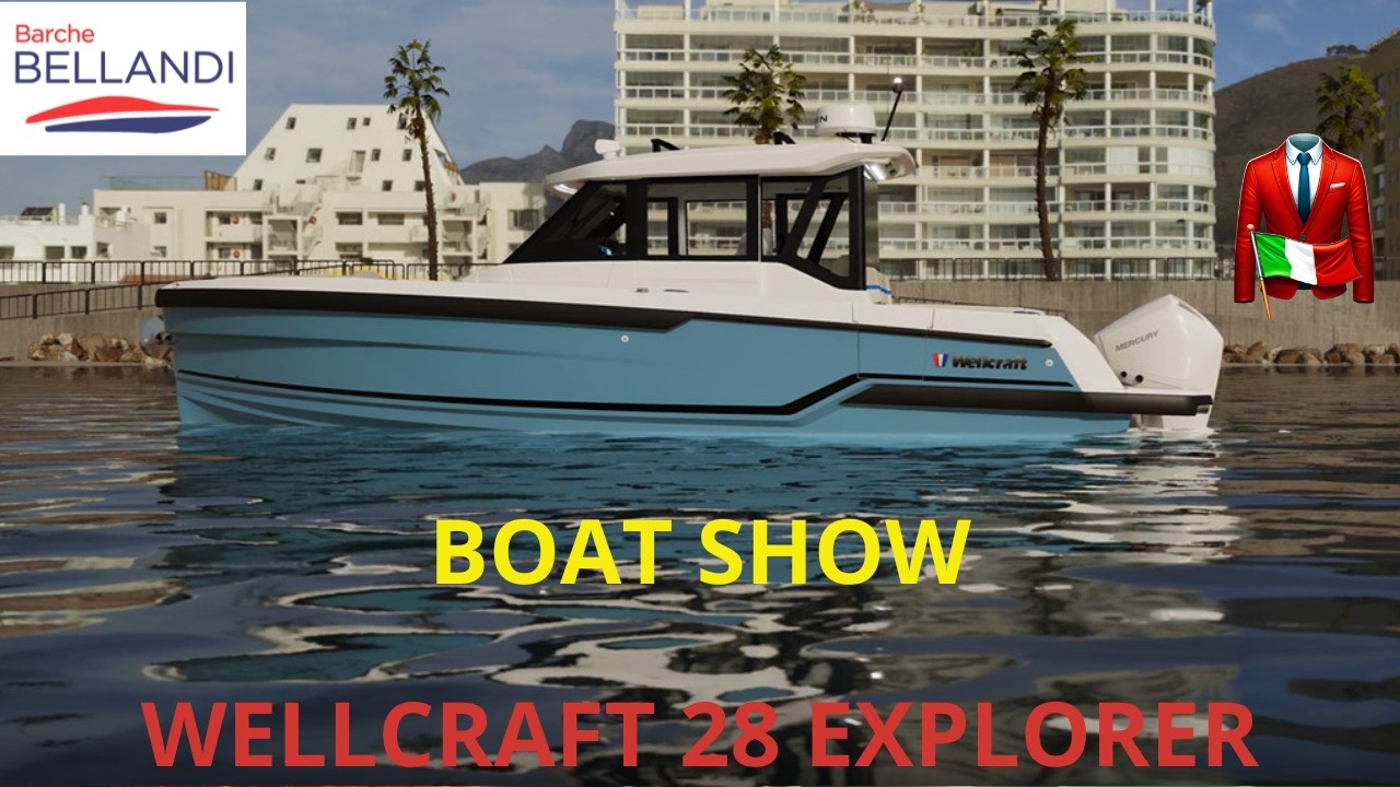 ⁣Wellcraft 28 Explorer: la barca perfetta per navigare 12 mesi all’anno