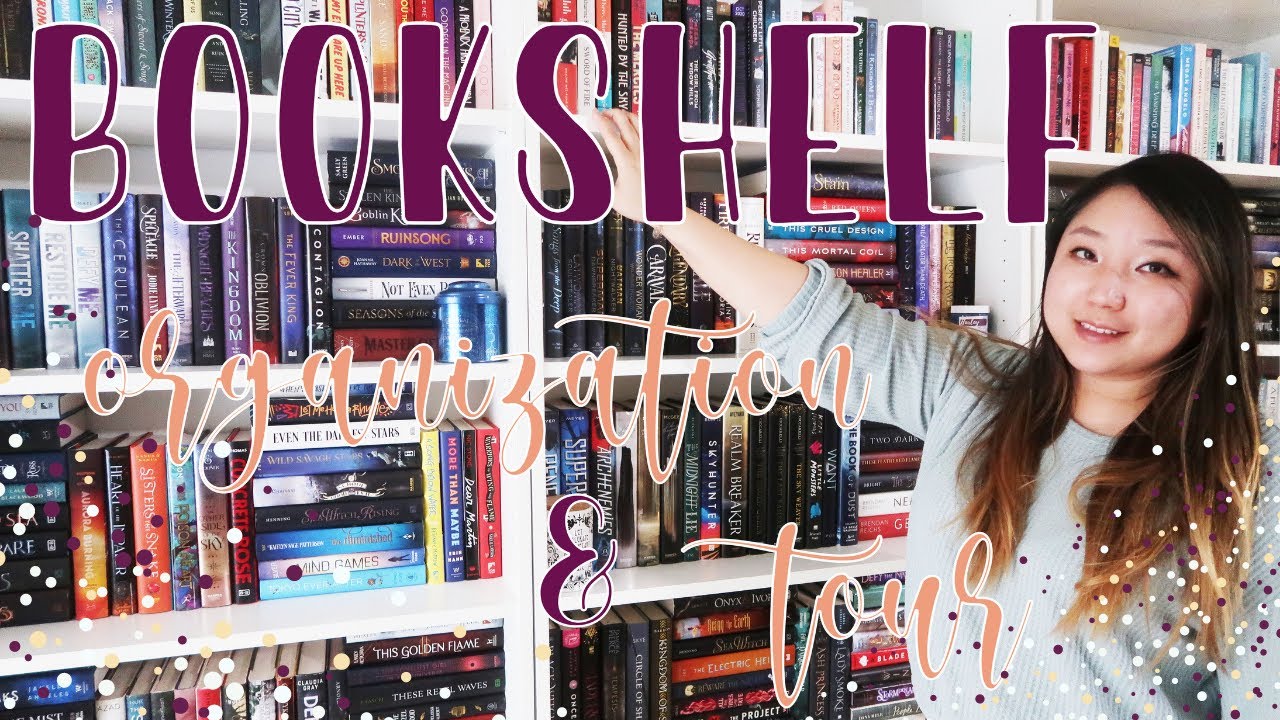 2022 bookshelf organization + bookshelf tour (over 1000 books!) i