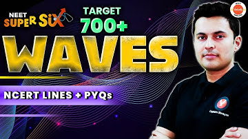 Waves on string & Sound 👉 NCERT Lines + PYQs Covered | NEET 2024 | Physics | Shreyas Sir