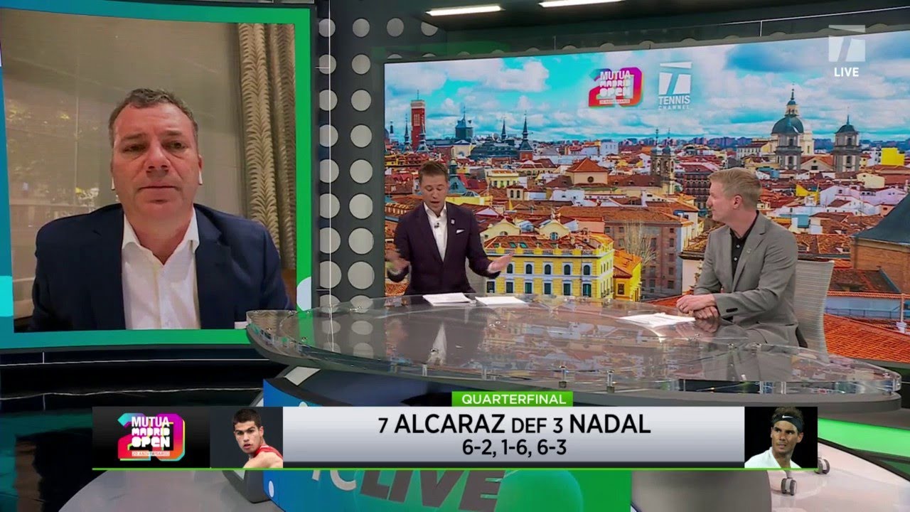 Tennis Channel Live Alcaraz takes down Nadal in Madrid