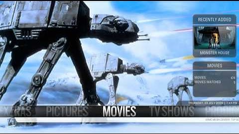 XBMC AEON - Adding a item to the home menu Demo2