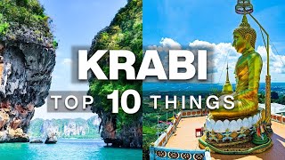 Top 10 things to do in KRABI, Thailand | Krabi Nightlife 4k