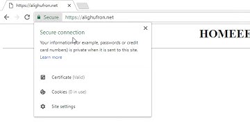 Green HTTPS (Secured HTTPS) | Certificate Authority (CA) Debian 9.8.0 Konfigurasi