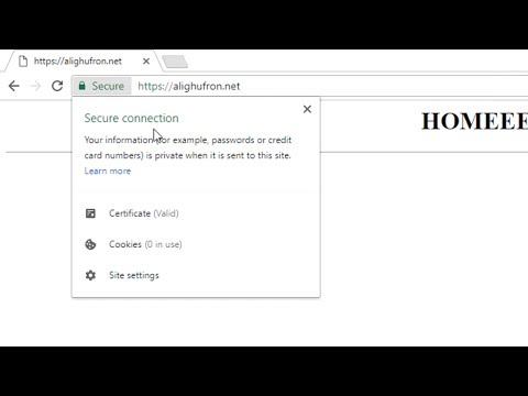 Green HTTPS (Secured HTTPS) | Certificate Authority (CA) Debian 9.8.0 Konfigurasi