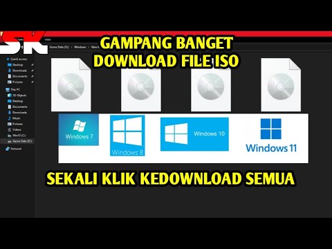 Video: Bagaimanakah cara saya melekapkan fail ISO dalam Windows 7 32 bit?