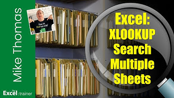 Excel: XLOOKUP - Search Across Multiple Sheets