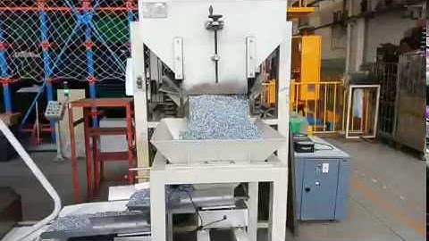 nails screws cardboard paper box weighing filling labeling machine video