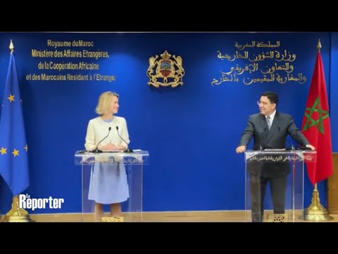 🇲🇦🇪🇺 Maroc - UE : Nasser Bourita reçoit Kaja Kallas à Rabat (Conférence de presse)