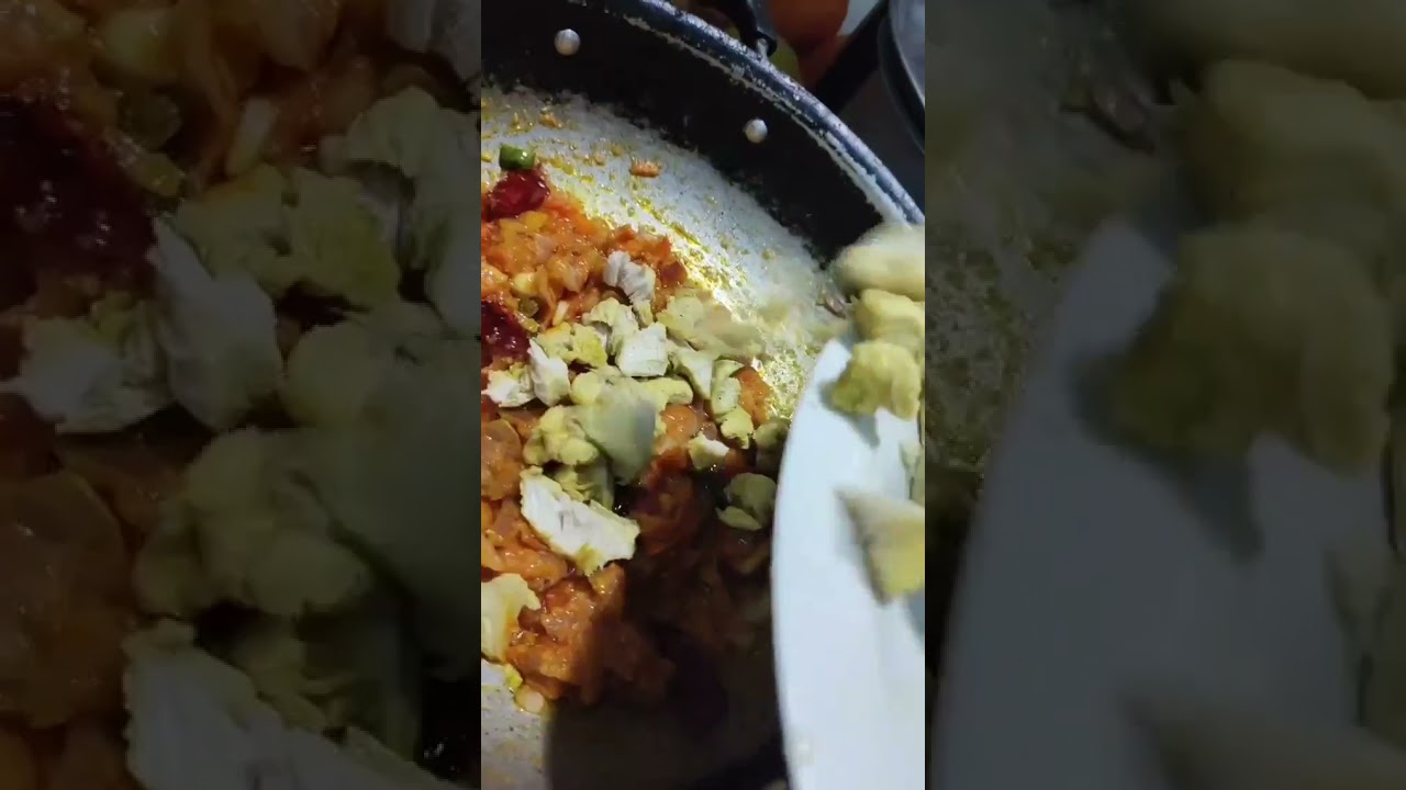 chicken puttu/simple and easy