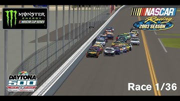 NR2003 Simulates MENCS 2018: Daytona 500 at Daytona