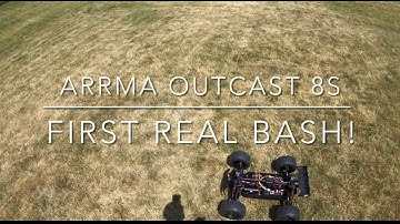 Arrma Outcast 8S EXB First Real Bash