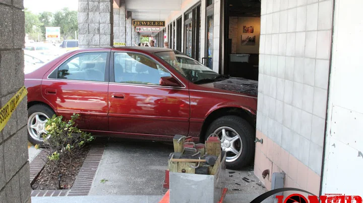 Vehicle crashes into Little Greek Restaurant at Ba...