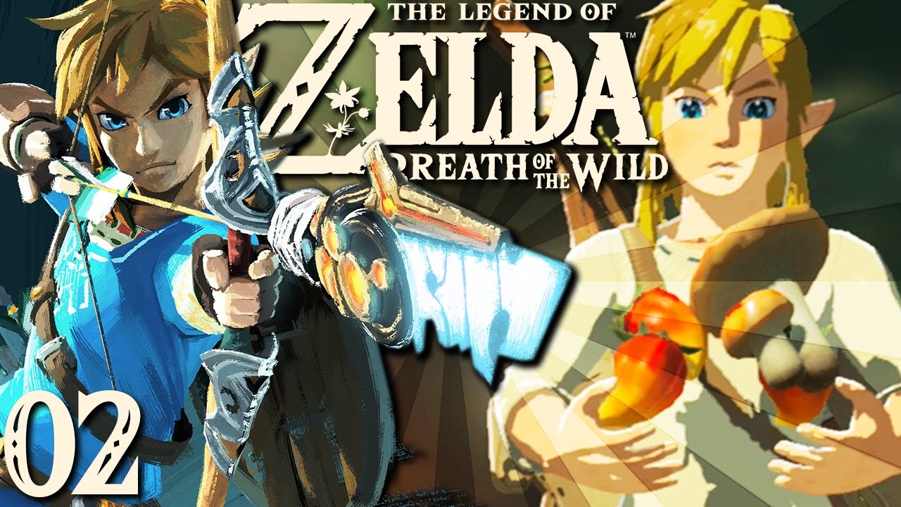 Learning To Cook...MAYBE? | Let's Play Zelda: Breath of the Wild Part 2 w/ ShadyPenguinn - YouTube