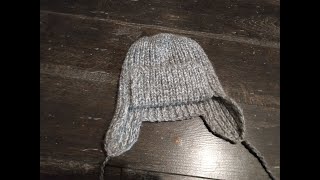 детская шапка ушанка ,удобная ,теплая