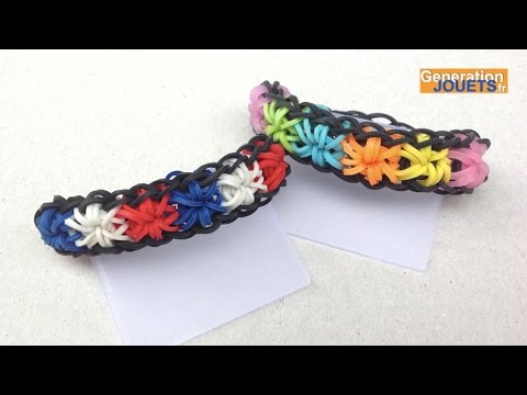 Vidéo: Comment faire un bracelet Starburst en utilisant le métier à tisser arc-en-ciel