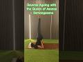 Defy age with Sarvangasana! Boost hormones, glow naturally, and stay youthful. #AntiAgeingYoga