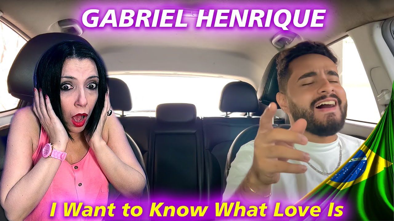 GABRIEL HENRIQUE - I Want to Know What Love Is | ¿Qué nos transmite? | CANTANTE-REACCION & ANALISIS