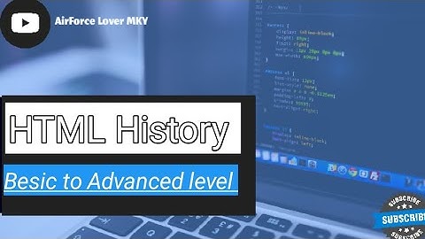 #2 History of HTML history of html in hindi | Brief history of html | Besic to Advanced level