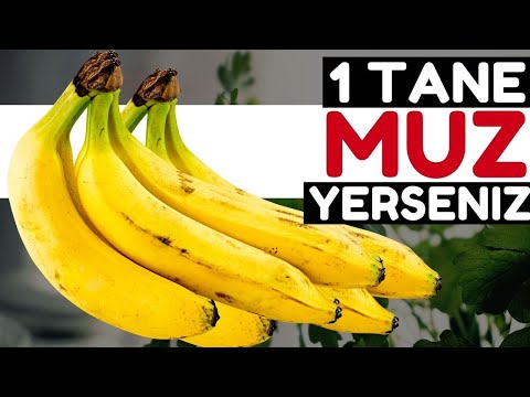 Sabahları 1 Tane Muz Yemek Vücudunuza Bunları Yapıyor | Muzun Faydaları Nelerdir?