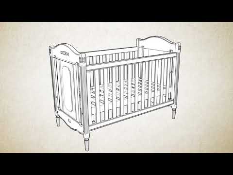 boori grace cot bed