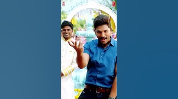 Thumbnail of #AthilokaSundari 😍💕 # Sarrainodu #alluarjun #rakulpreetsingh #thamans #vishaldadlani  #ytshorts