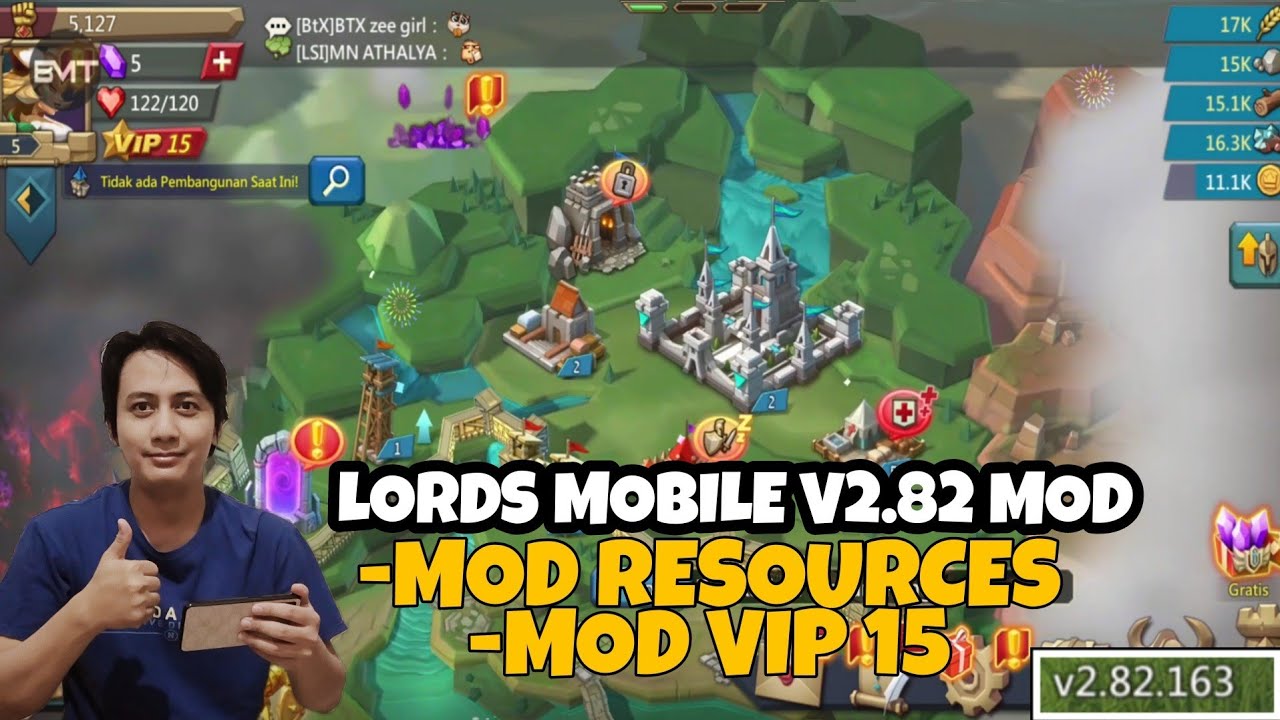 Download Lords Mobile v2.82 Mod Apk 2022 