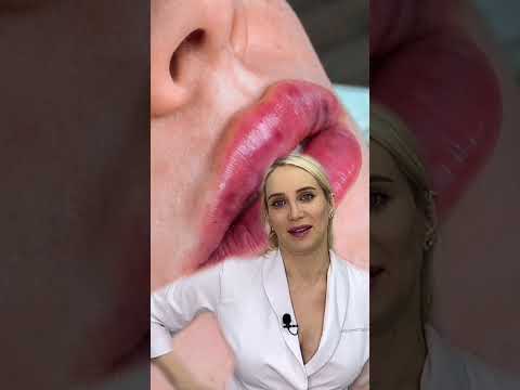 Как быстро избавиться от синяков после увеличения губ?