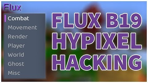 Hacking on Hypixel with Flux B19 | #FREEALTS