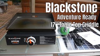 Blackstone Adventure Ready 17 Table Top Portable Griddle