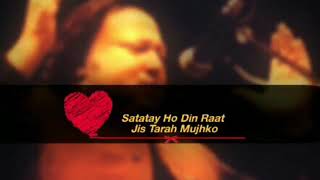 Satatey ho jis tarah din rat mujko!!! whatsapp status video😘😘😘