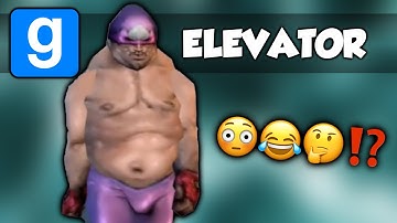What Kind of Biker??? - Gmod Elevator Source Funny Moments (Garry