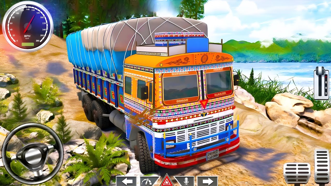Off-road Indian Truck Simulator 3D - Indian Truck Driver Game - Android GamePlay 