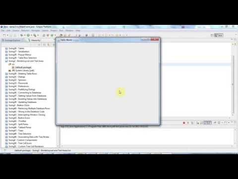 adding components to swing application lesson no 3