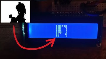 Bad Apple On Arduino 16x2 LCD!