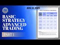 LIVE SESSION: Basic Strategy in Advanced Trading Part 1