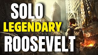 The Division 2 Roosevelt Island SOLO Legendary Gameplay 🔥🎮⚔️