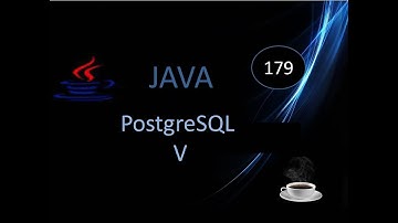 179.- Curso Java desde cero.- Crear primera base de datos, con PostgreSQL.