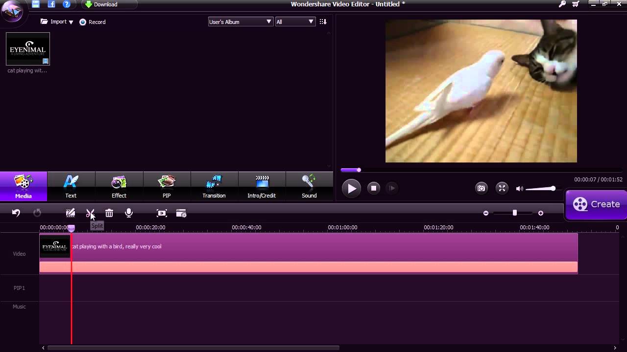Using Wondershare Video Editor - YouTube