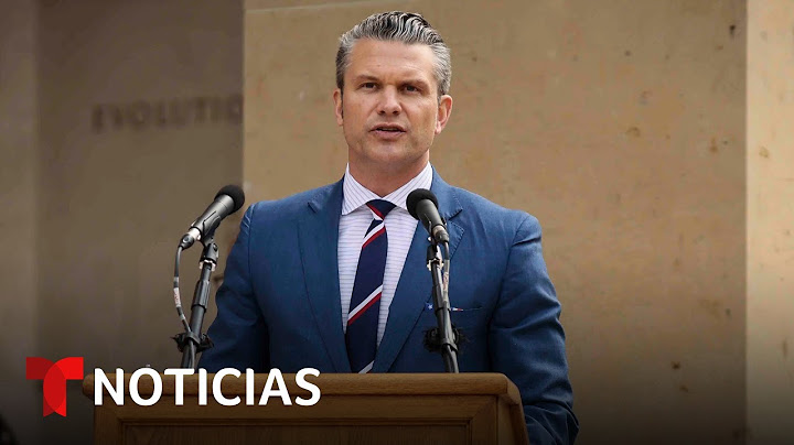 El secretario de Defensa informa sobre el ataque de EE.UU. a sitios nucleares en Irán