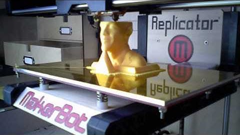 President Barack Obama printed in 3D