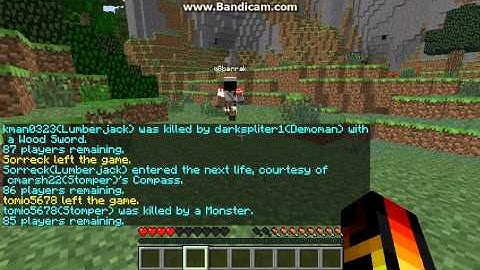 Minecraft Hunger Game Sprint Hacks