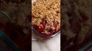 Strawberry Rhubarb Crisp