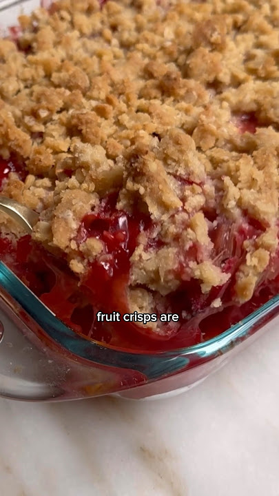 Strawberry Rhubarb Crisp
