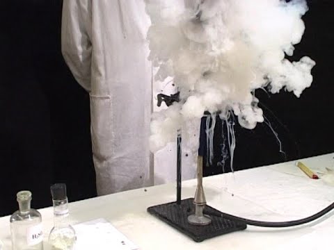 Выделение газа и изменение цвета   признаки химической реакции  Фараонова змея