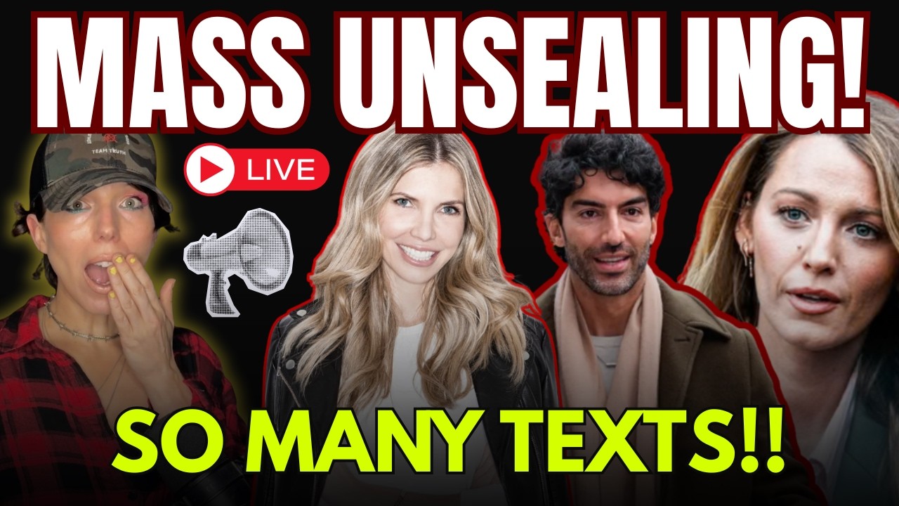 ‼️ MASSIVE UNSEALING OF TEXTS ON LIVELY V. WAYFARER DOCKET ‼️ I IT ENDS WITH US LAWSUIT