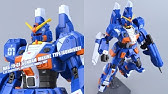 ガンプラ Hg 水中型ガンダム Rag 79 G1 Gundam Marine Type Gundiver 01胴体 頭部組立 局地型ガンダムと比較しつつ The Origin Youtube