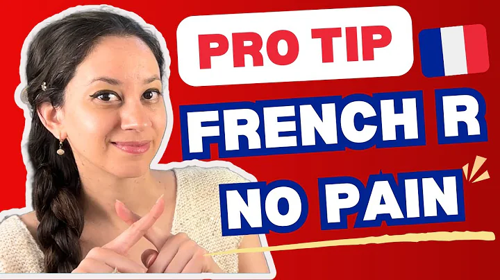 How To Pronounce The French R Without Sorethroat | French Pronunciation Pro Tip