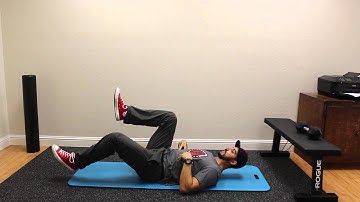 Ab Exercises for Core Bracing - Heel Taps