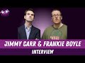 Jimmy Carr and Frankie Boyle Stand Up Comedy Interview