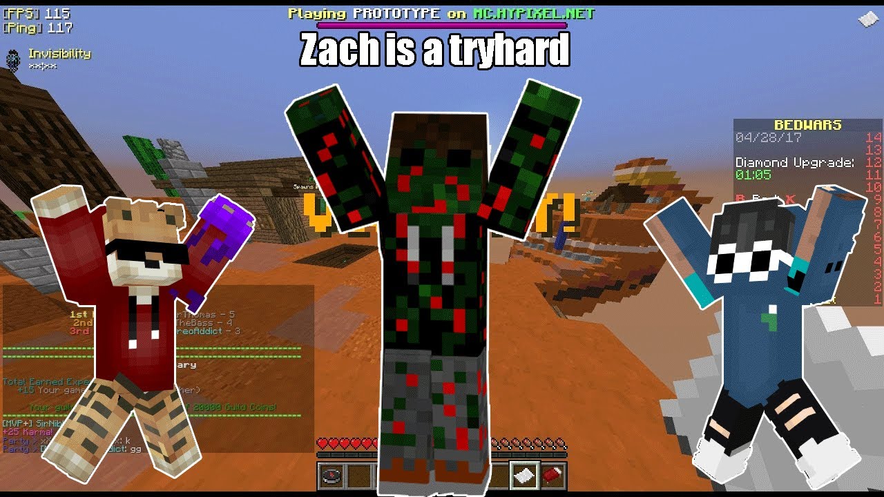 Most epic game of Bedwars ever!!